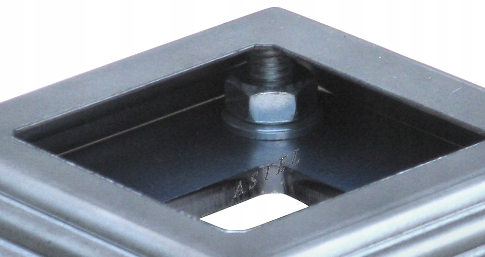 Zestaw montażowy do słupka 50x50, Marka Maskownica Grubość 5 mm