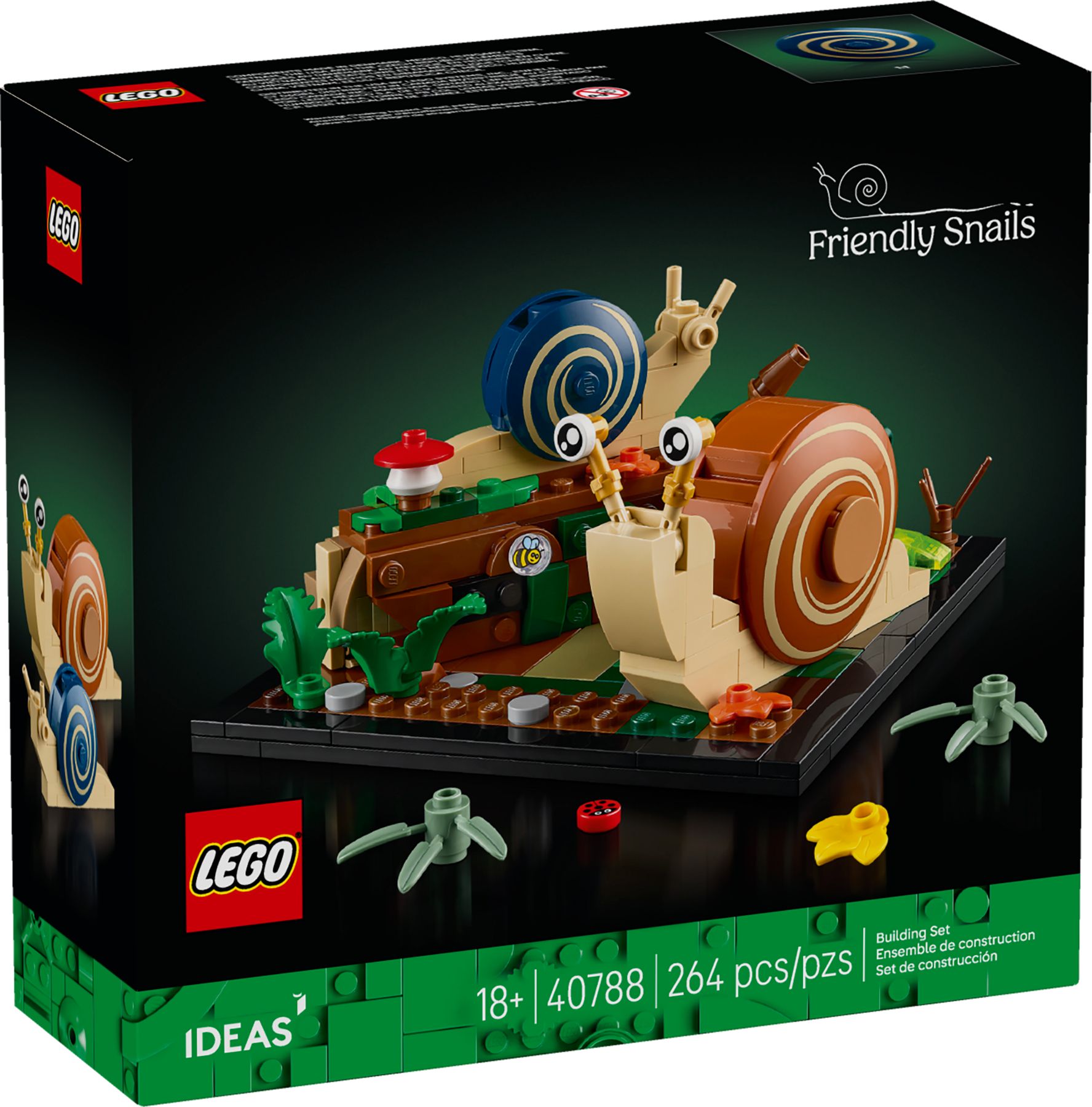 LEGO 40788 Ideas - Przyjazne ślimaki