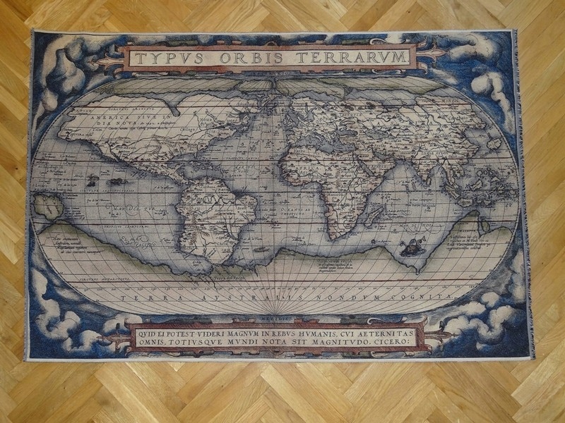 Gobelin duży * Mapa * Idealny do ramy 100x150
