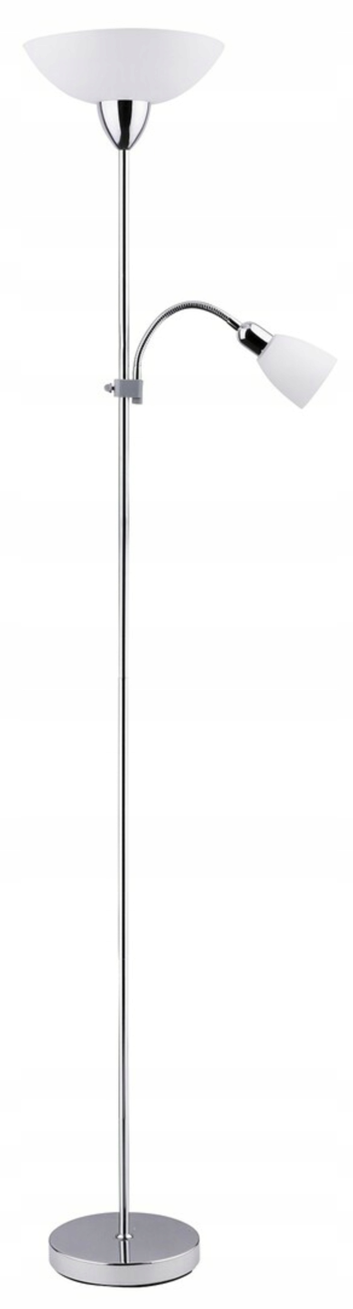 Rabalux stojacia lampa Diana E27 G45 1x Max 60W E14 1x Max 40W chrómová 40