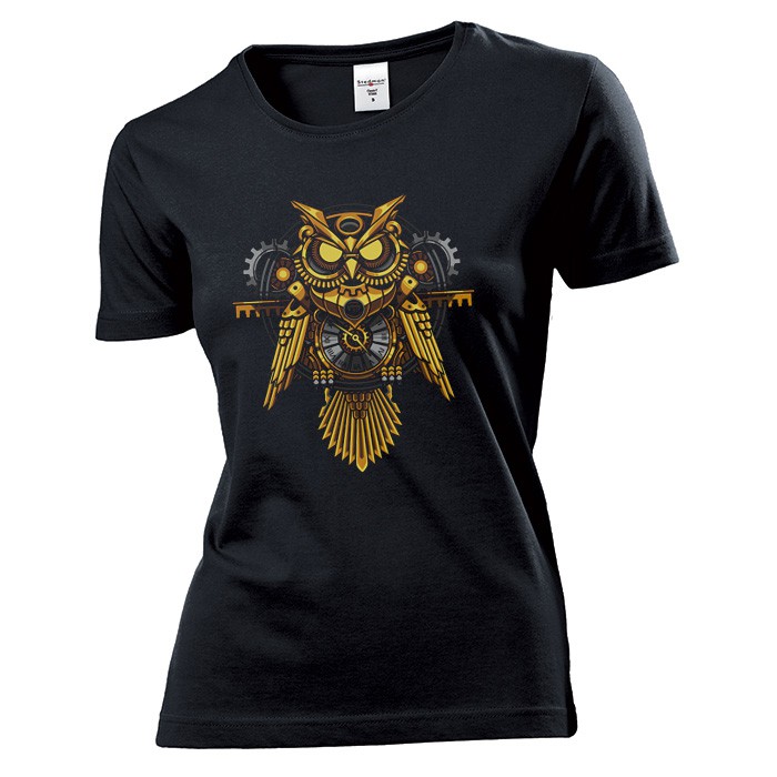 

Koszulka damska Steampunk Sowa L