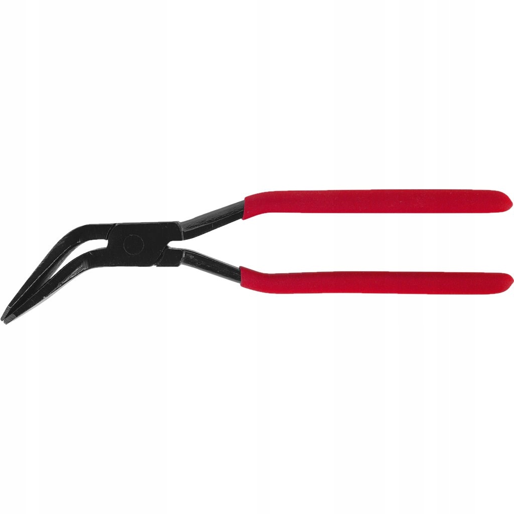 Klempířské kleště s čelistmi pod úhlem 45°