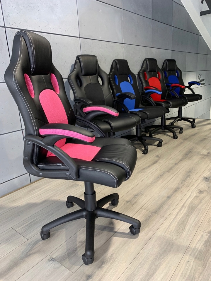 Podstawa fotela obrotowego gamingowego krzyżak M L pięcioramienna 60 cm Kolor czarny