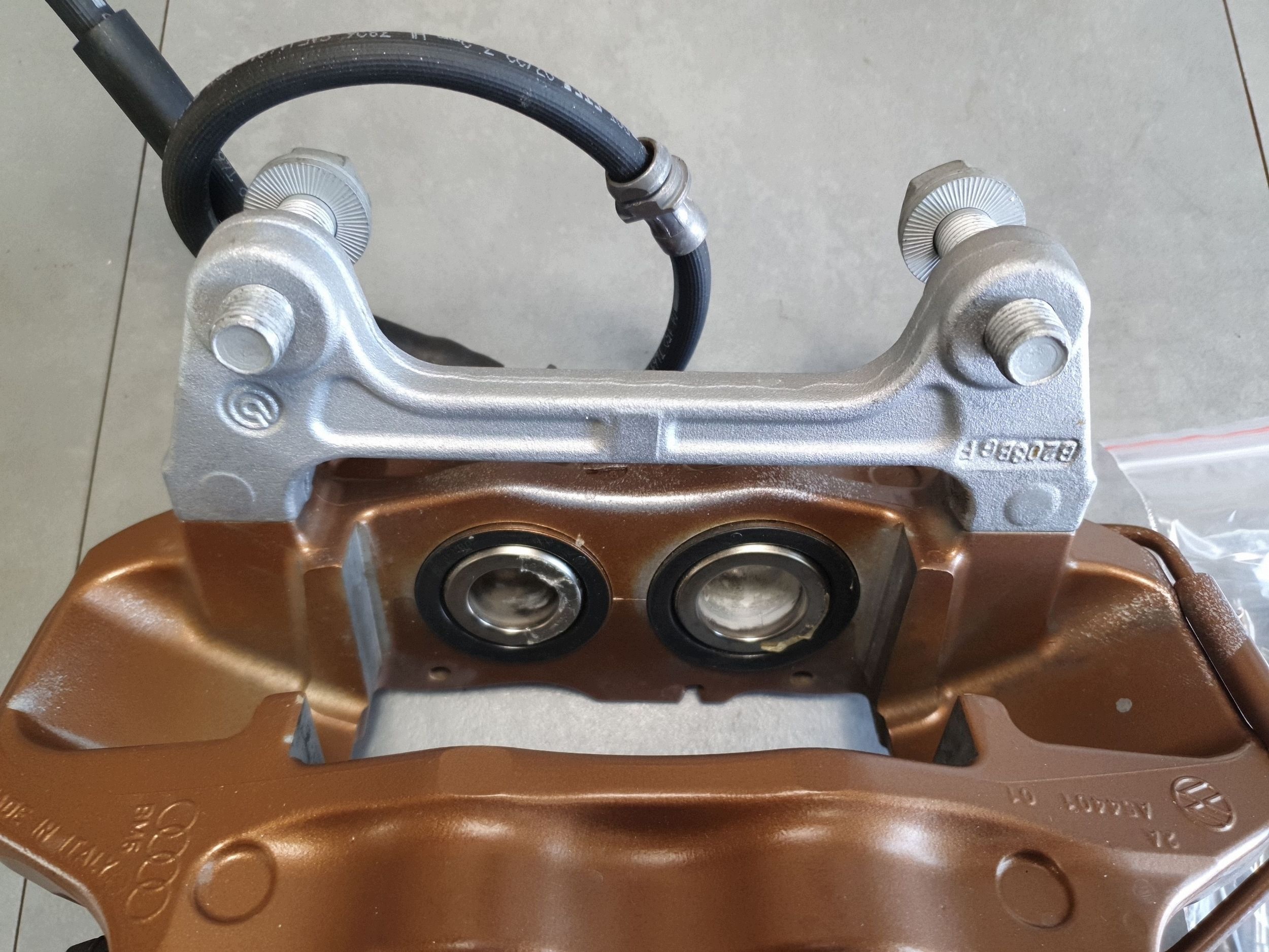 Cupra Leon IV caliper brake left front front 5FA615123D