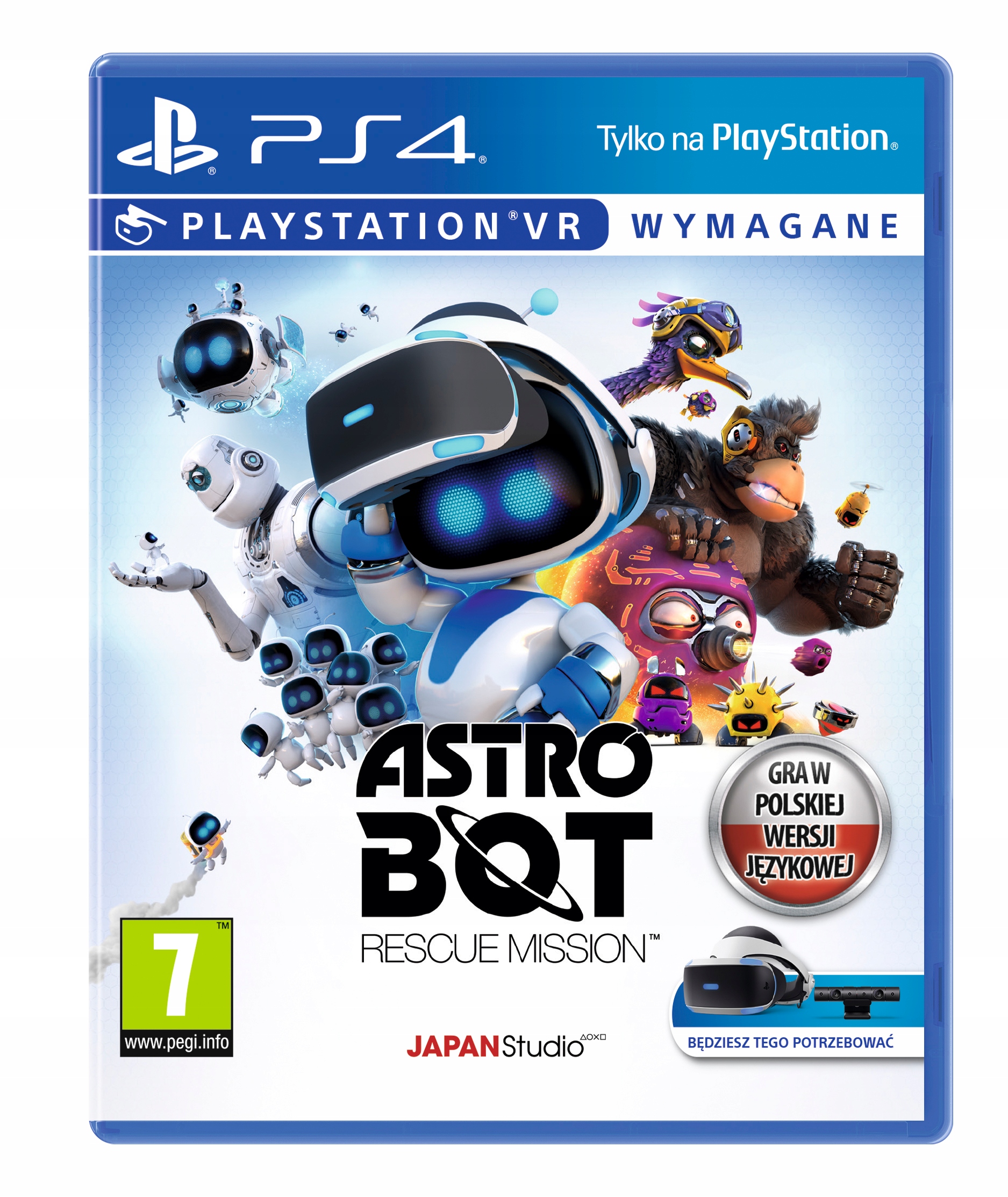 ASTRO BOT RESCUE MISSION I Playstation VR PS4 I PL dubbing