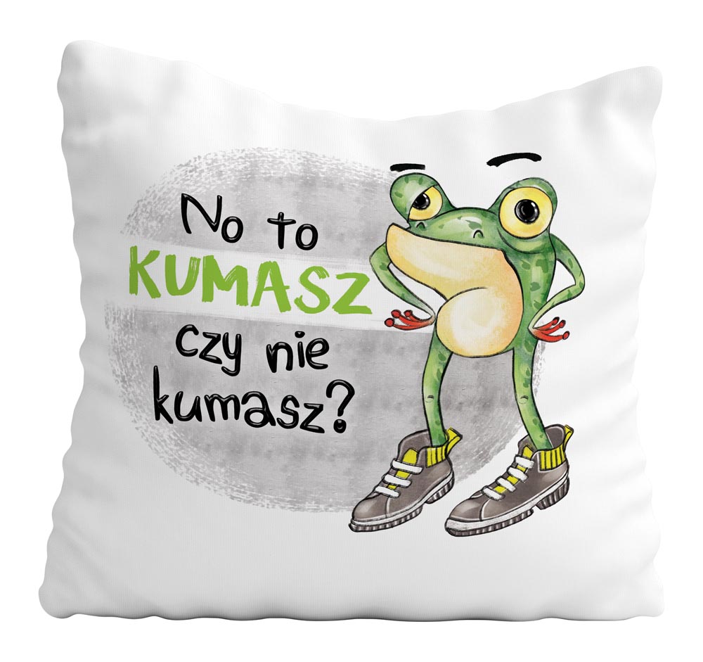 

Poduszka Żaba Kumasz