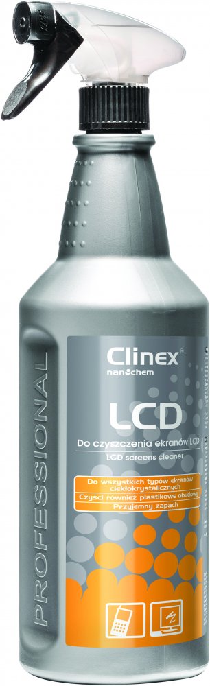 CLINEX - LCD - DO CZYSZCZENIA LCD EKRANÓW MONITORÓW - 1L