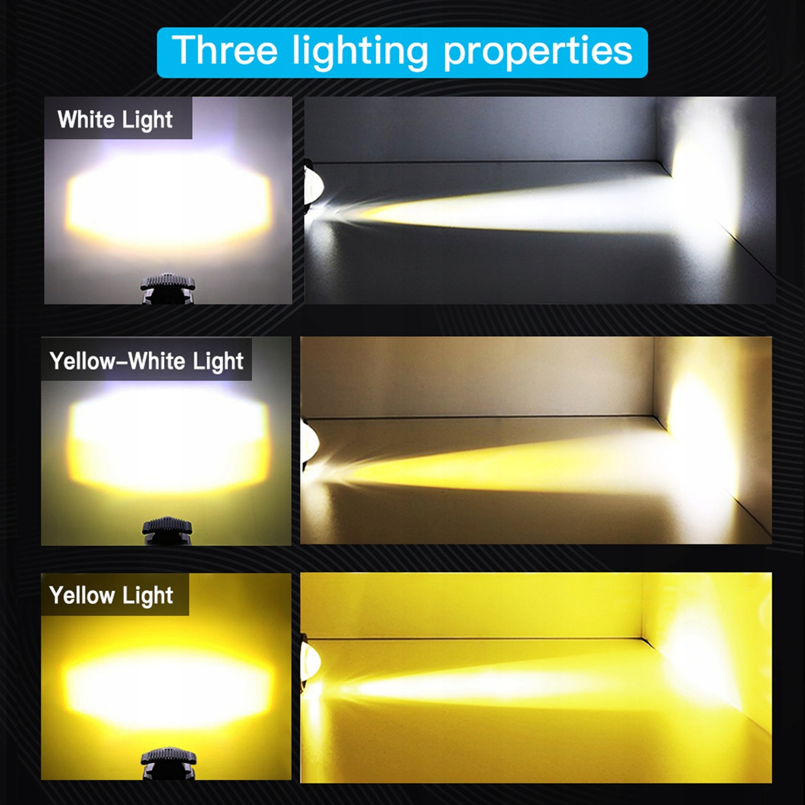 HALOGEN MOTOCYKLOWY LAMPA REFLEKTOR LED 60W Numer katalogowy części 211124ZG02123