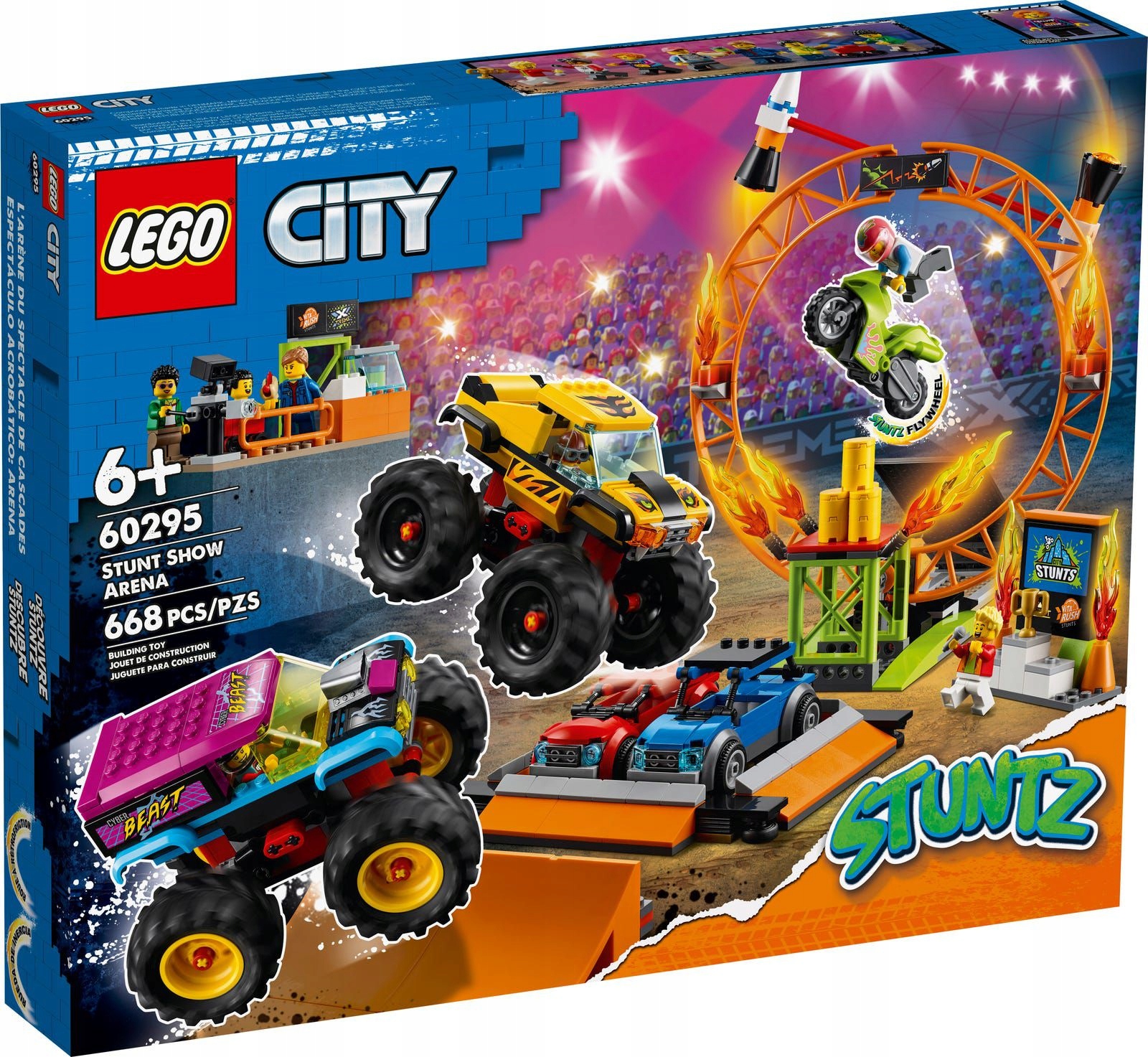 

Lego 60295 City-Arena pokazów kaskaderskich