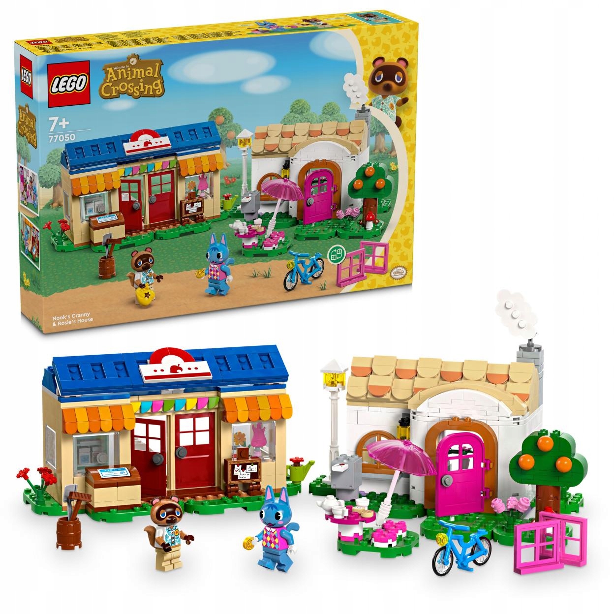 Lego(r) Animal Crossing Nook's Cranny a domeček Rosie
