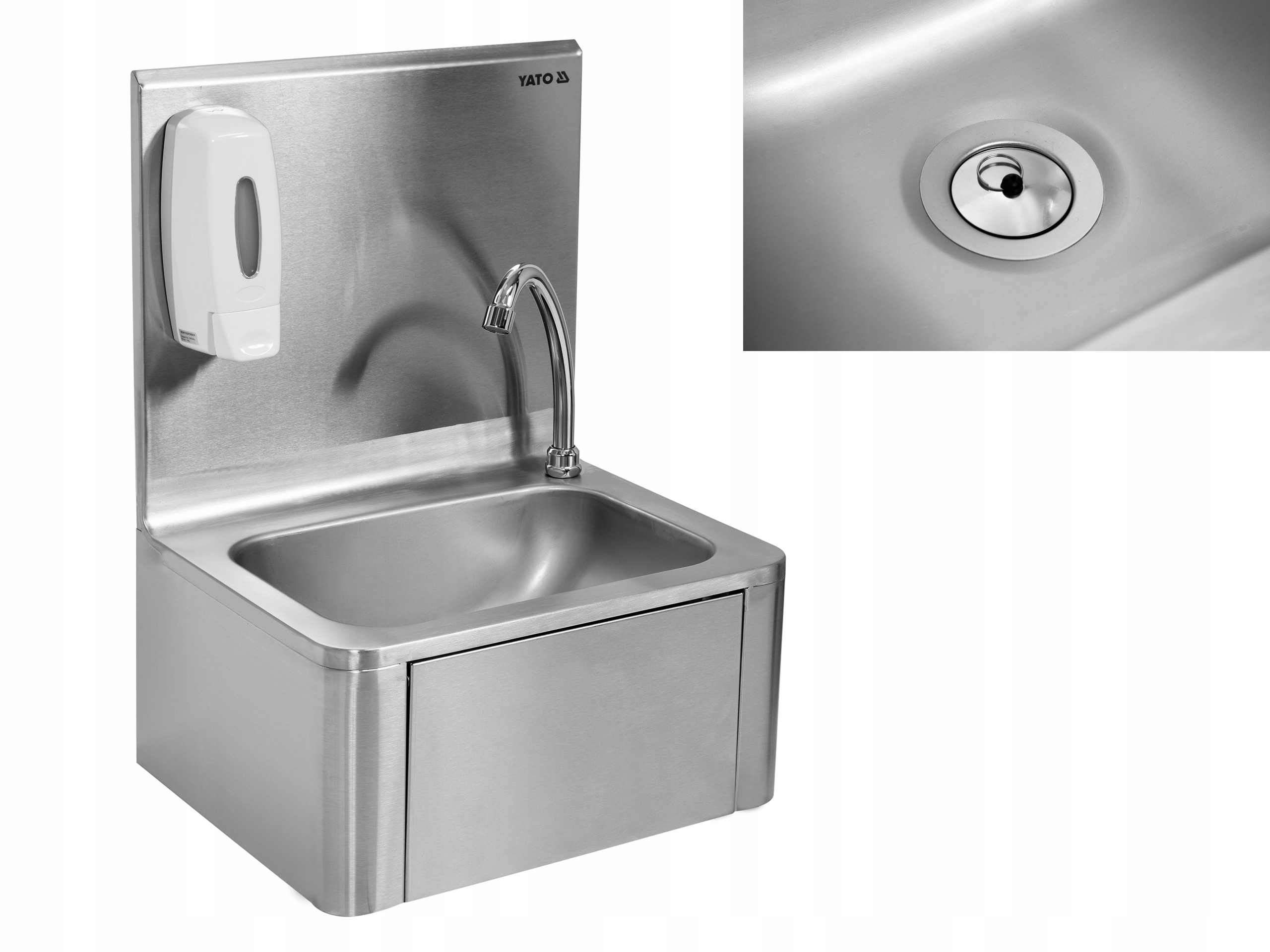 

Umywalka Bezdotykowa Dozownik Stal Nierdzewna