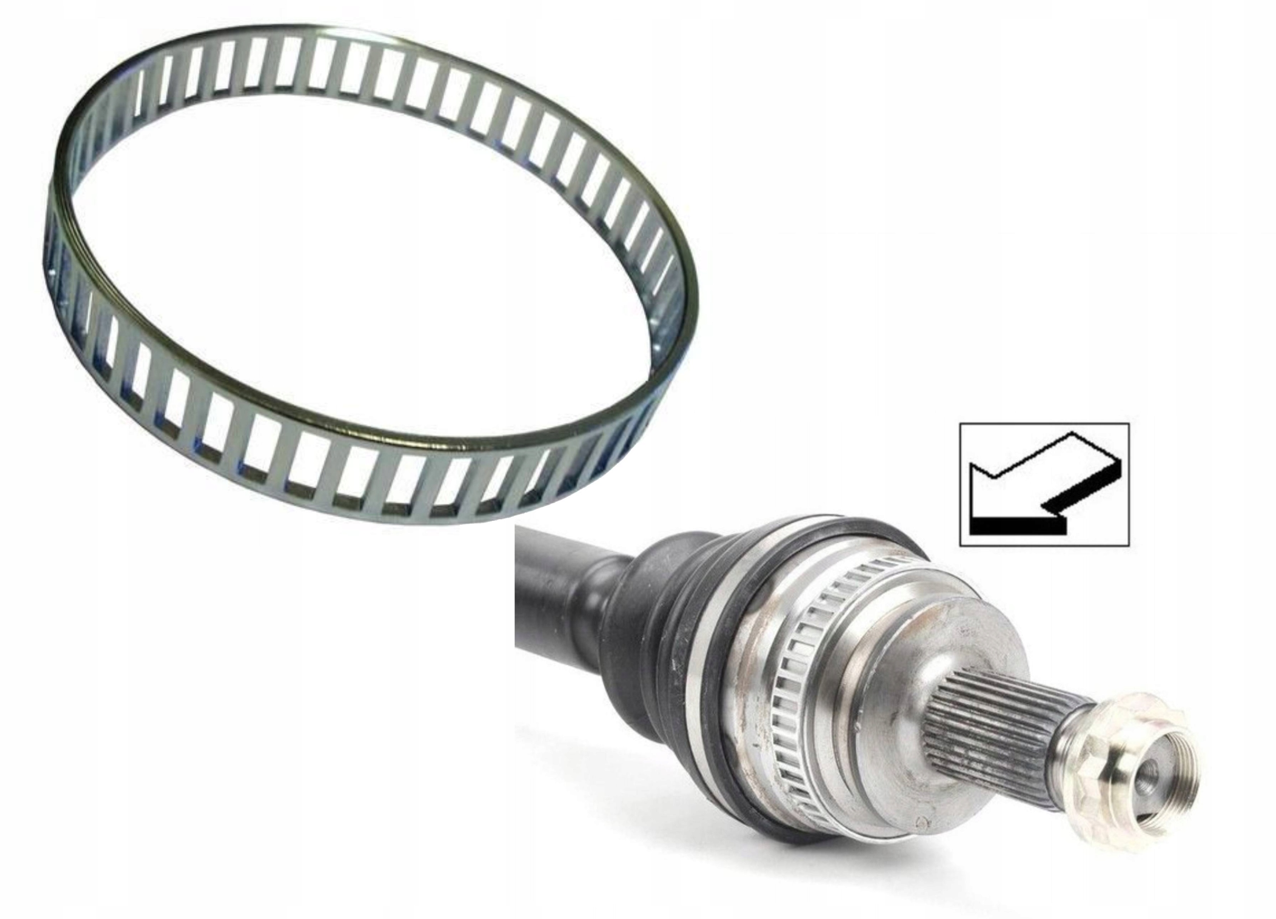 ABS KORONKA PIERŚCIEŃ BMW 3 E90 E91 E92 E93