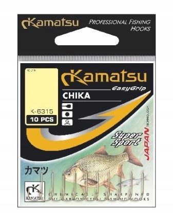 

Haczyki Kamatsu Chika K-6315 rozmiar 20 czerwone
