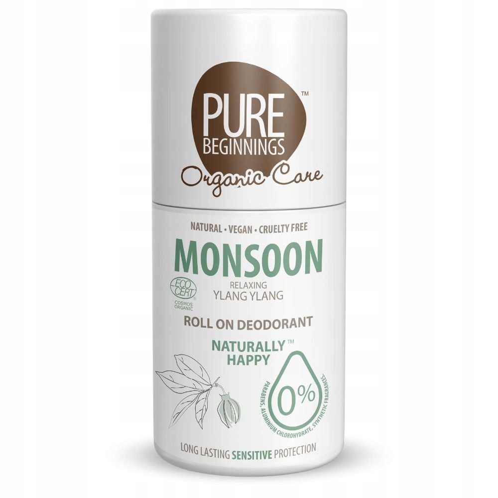 

Naturalny Dezodorant w Kulce Bez Aluminium Monsoon