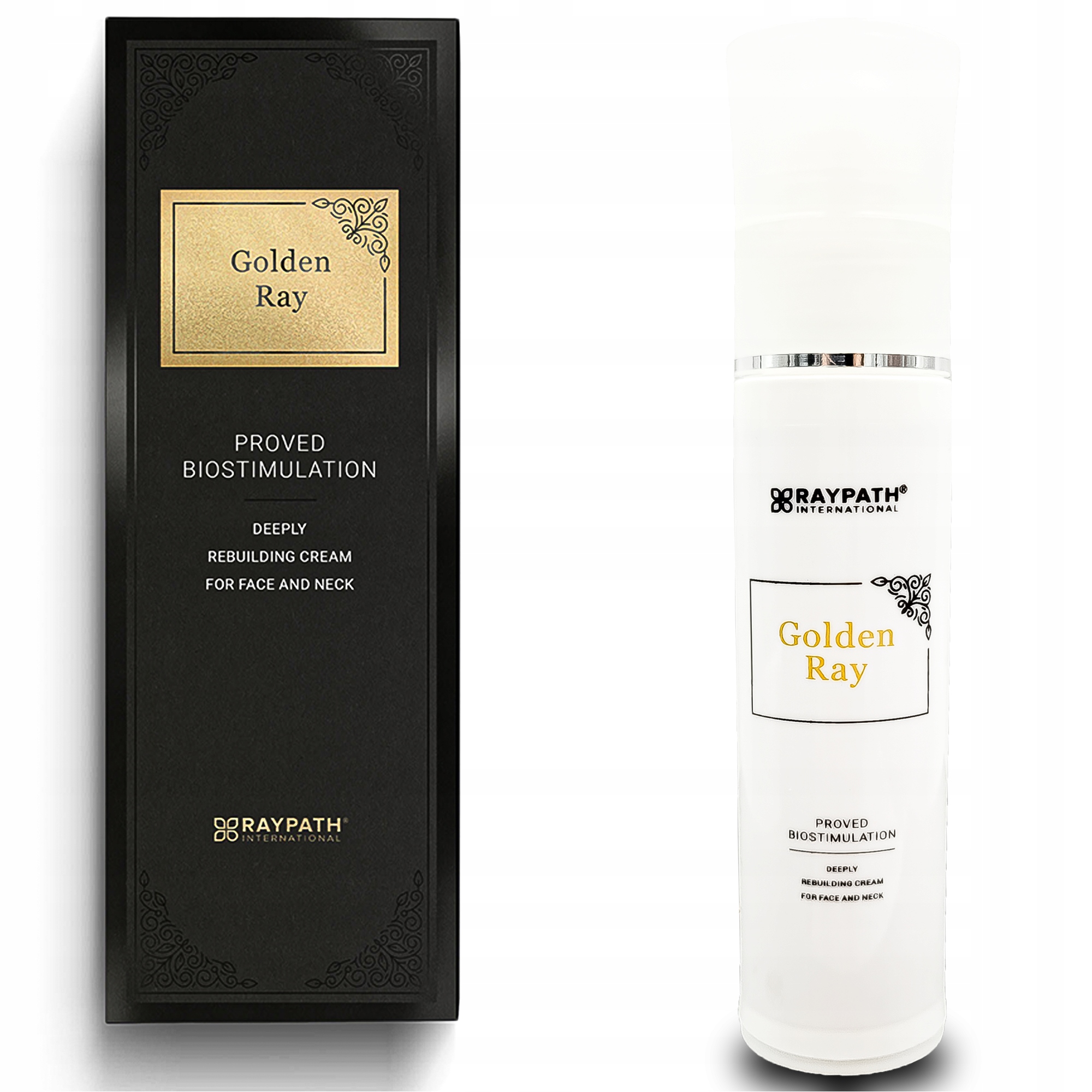 Raypath krém na obličej Golden Ray 50 ml hydratační proti vráskám