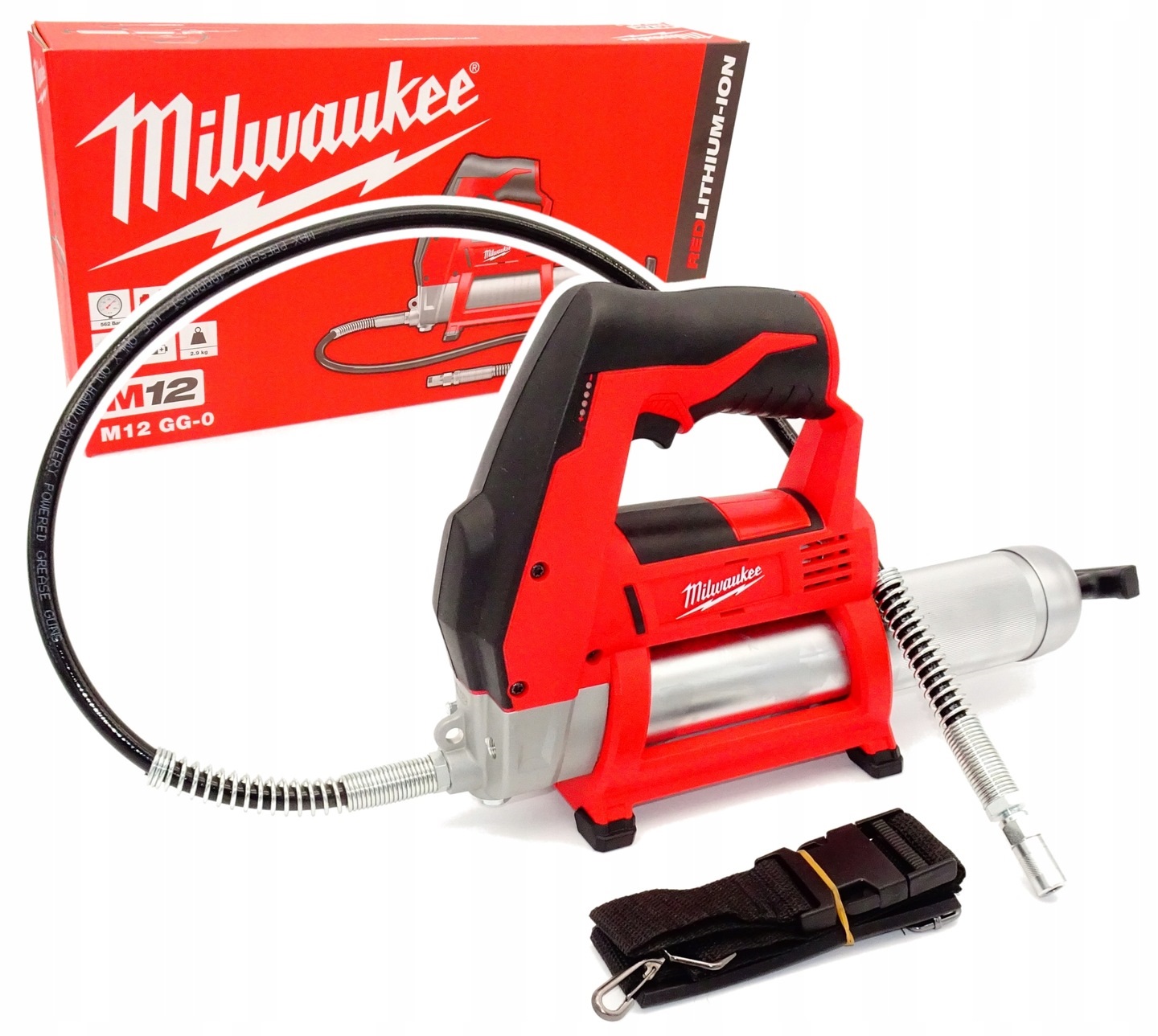 Milwaukee M12 GG-0 Subkompaktowa smarownica towotnica 4933440435