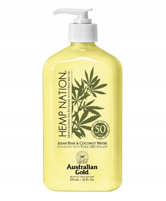 Australian Gold Hemp Hydratační balzám na tělo prodlužuje opálení 535 ml