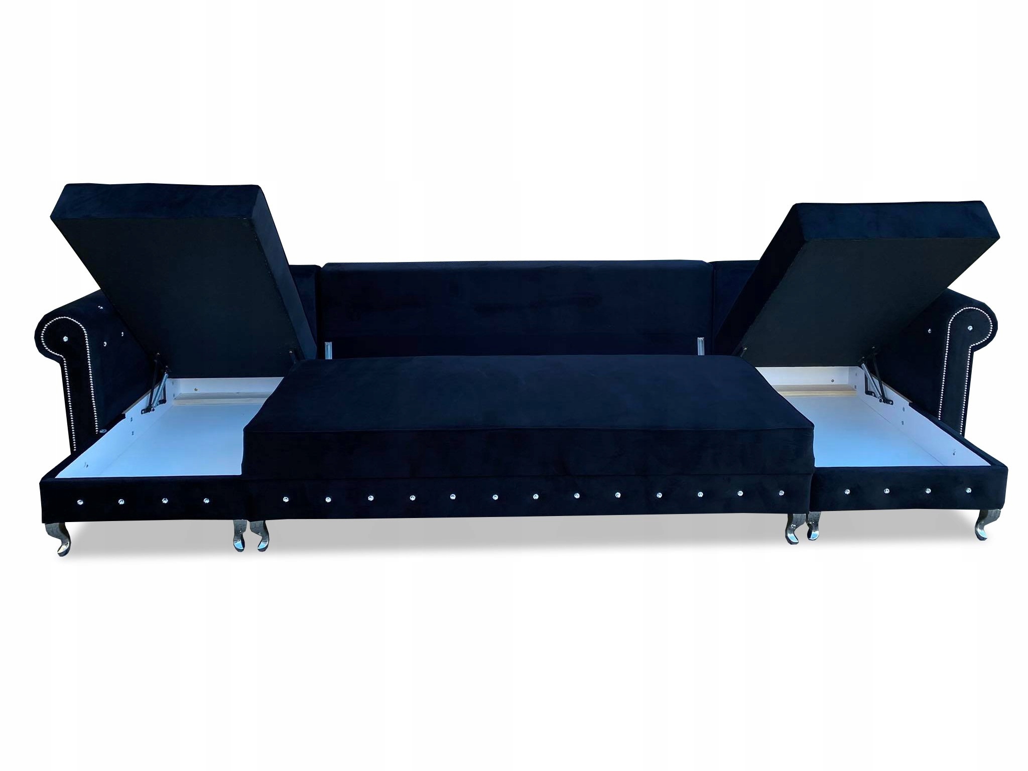 NAROŻNIK GLAMOUR PIKOWANAY PLAMOODPORNY Marka Monedero