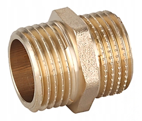 NYPEL mosiężny 1/2" MOSIĄDZ