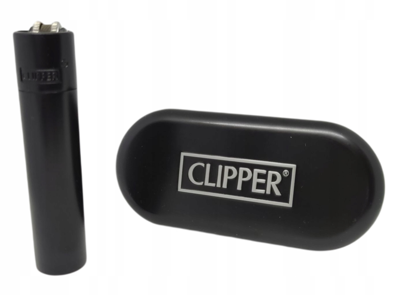 

Zapalniczka Metalowa Clipper Etui Czarna