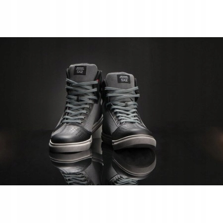 BUTY MOTOCYKLOWE MĘSKIE - SHIMA SX-2 BLACK Rozmiar 45