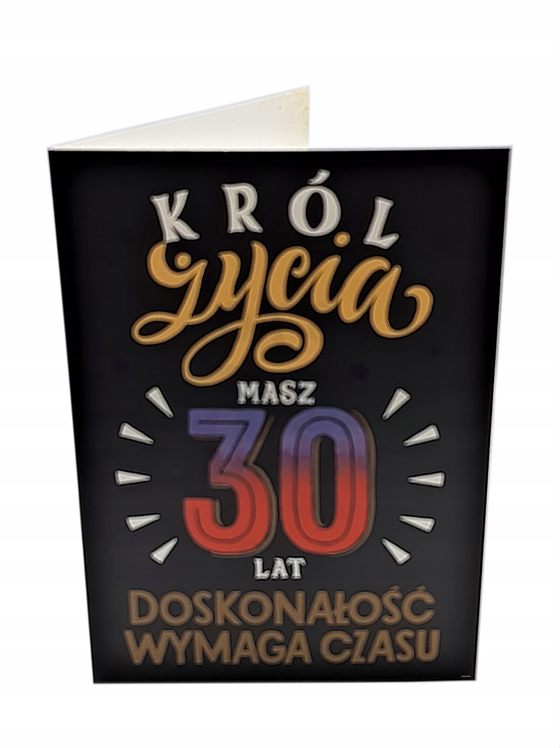 

Kartka urodzinowa na 30 urodziny dla niego