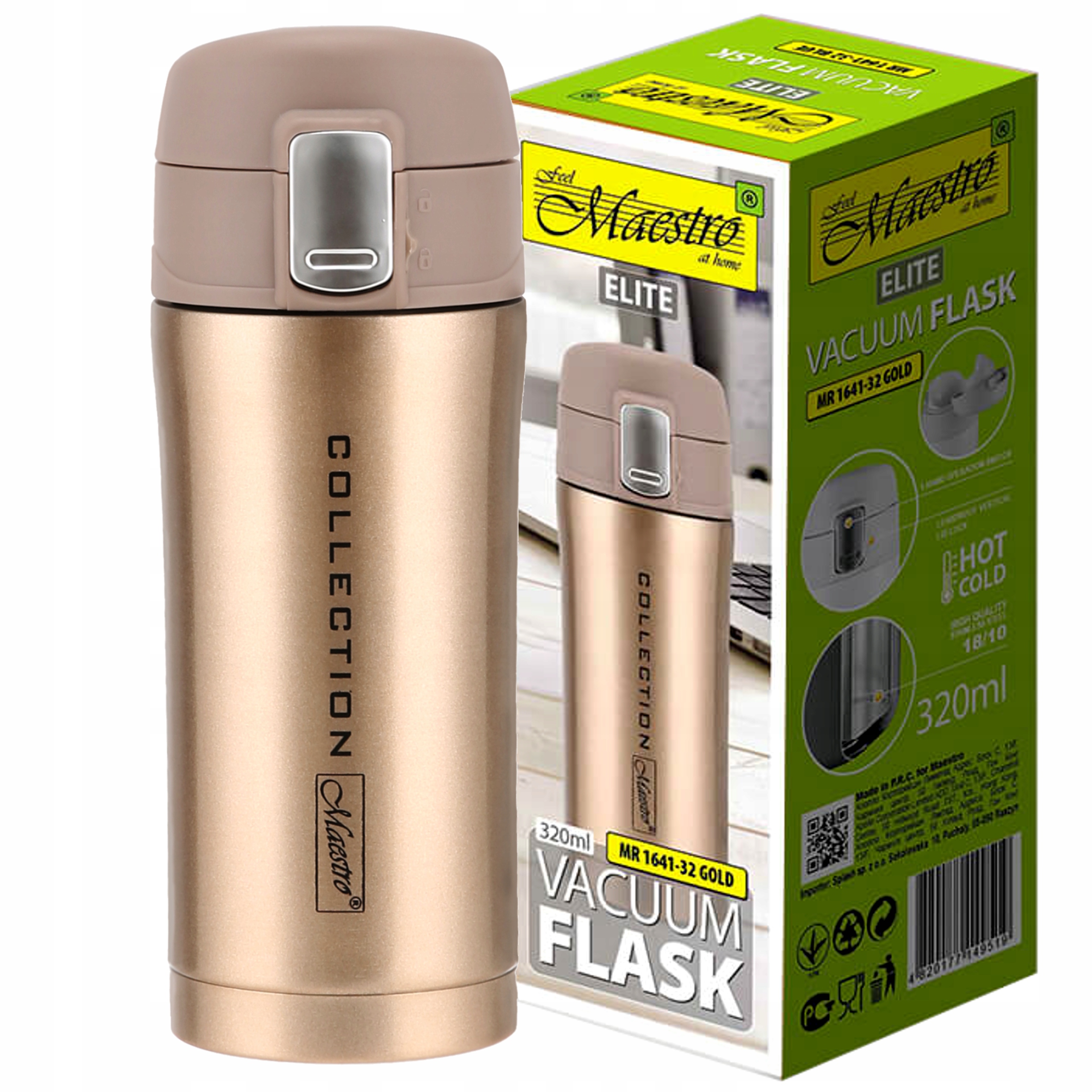 

Kubek Termiczny Termos Bidon Stal 320ml