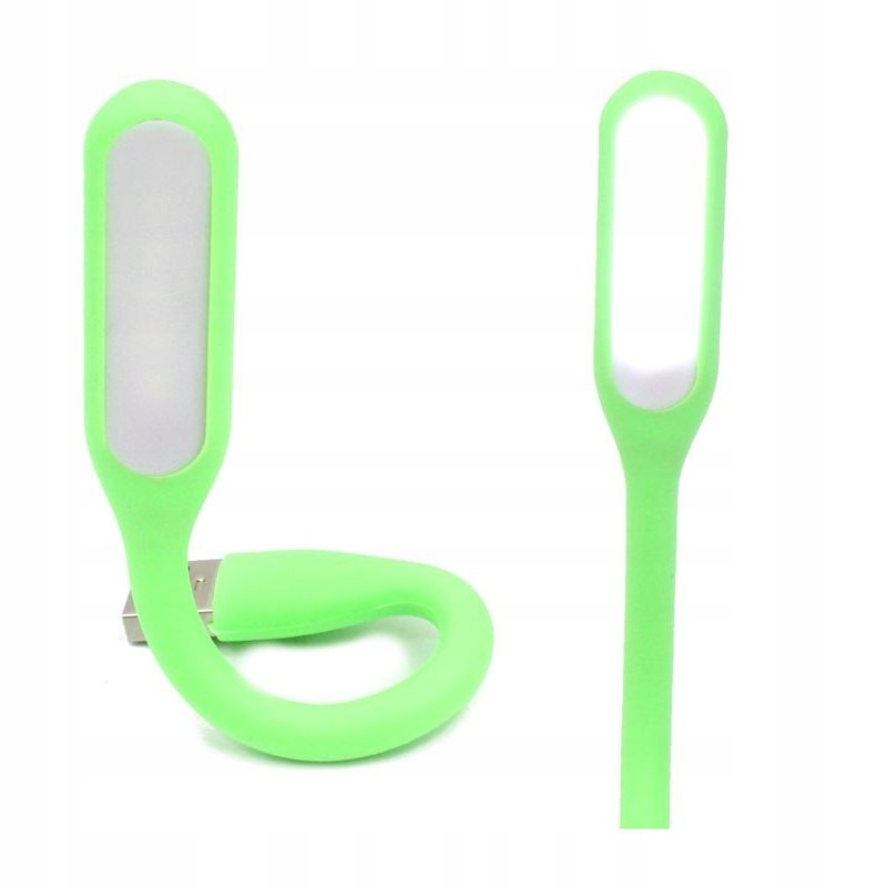 Lampka LED USB do Laptopa Energooszczędna zielon