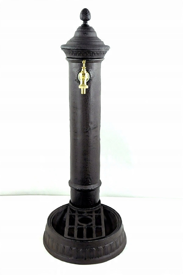 

Żeliwny hydrant stojący ujęcie wody
