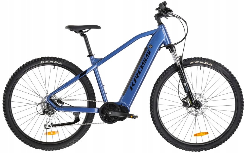 Rower elektryczny Kross Hexagon Boost 3.0 518 L(19") 29 niebieski/czarny