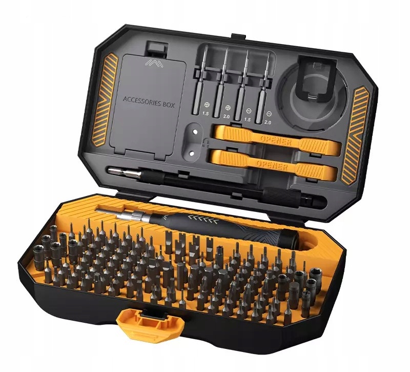 Jakemy JM-8183 zestaw wkrętaków precyzyjnych 145w1 z akcesoriami