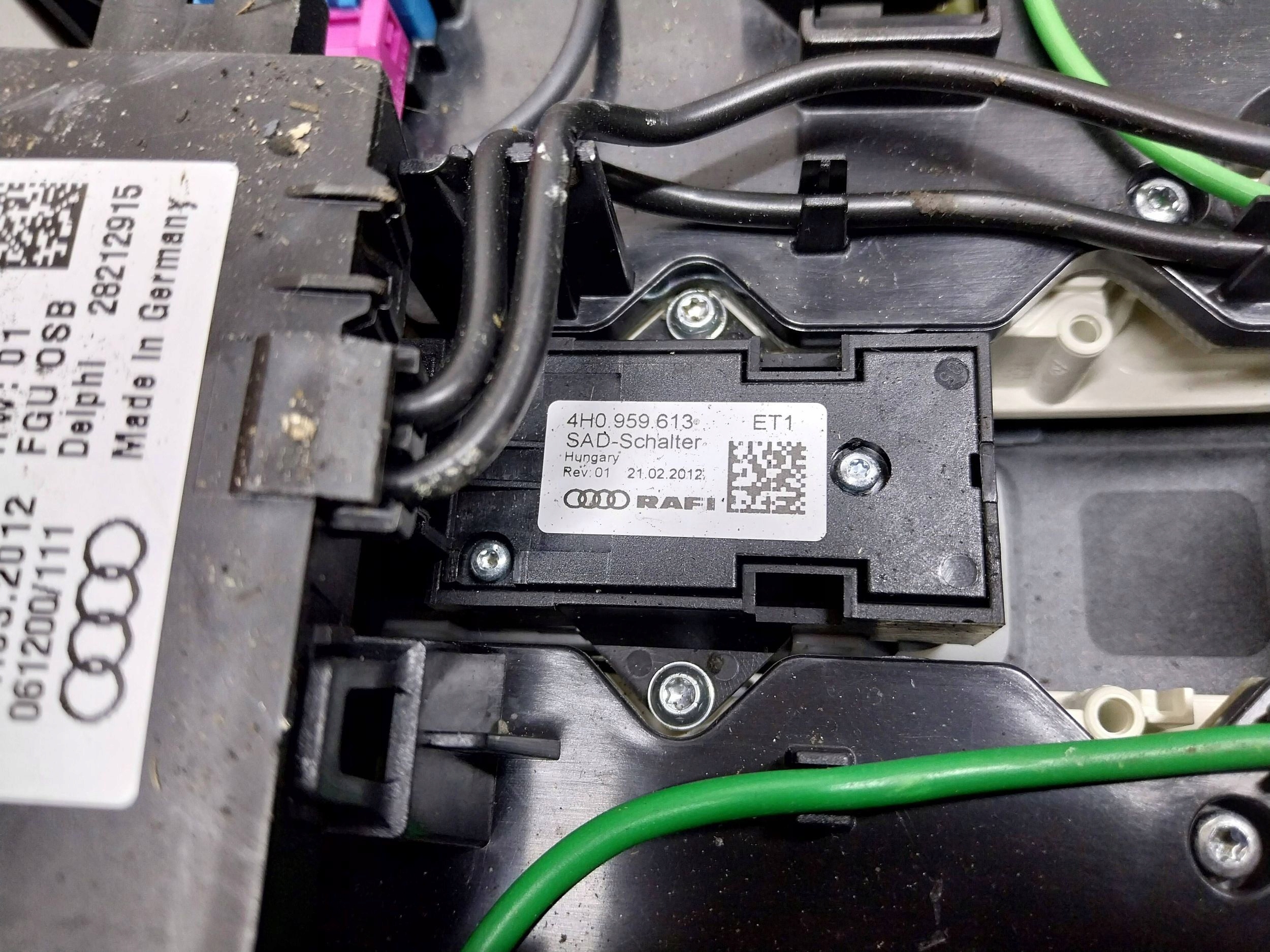 OSWIETLENIE Feux phare Cabine Interne 4H0959719 4H0951177 AUDI A8 D4