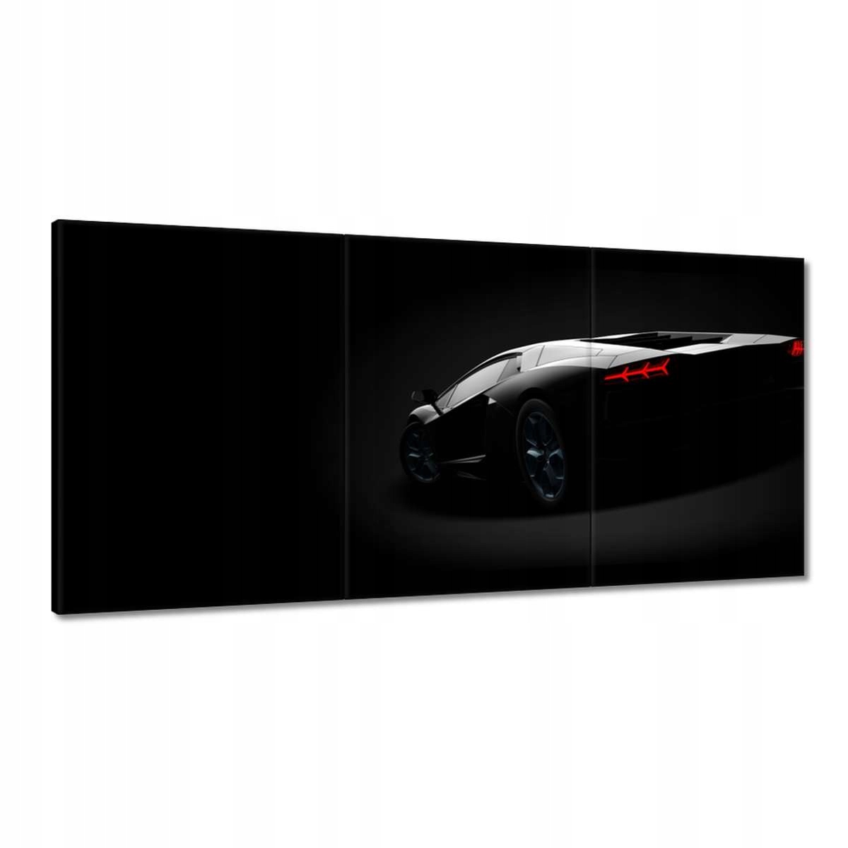 Obrazy 180x90 Čierna fura Auto