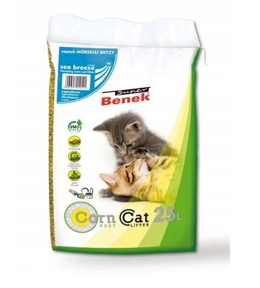 Żwirek dla kota Benek Corn Morski 25l