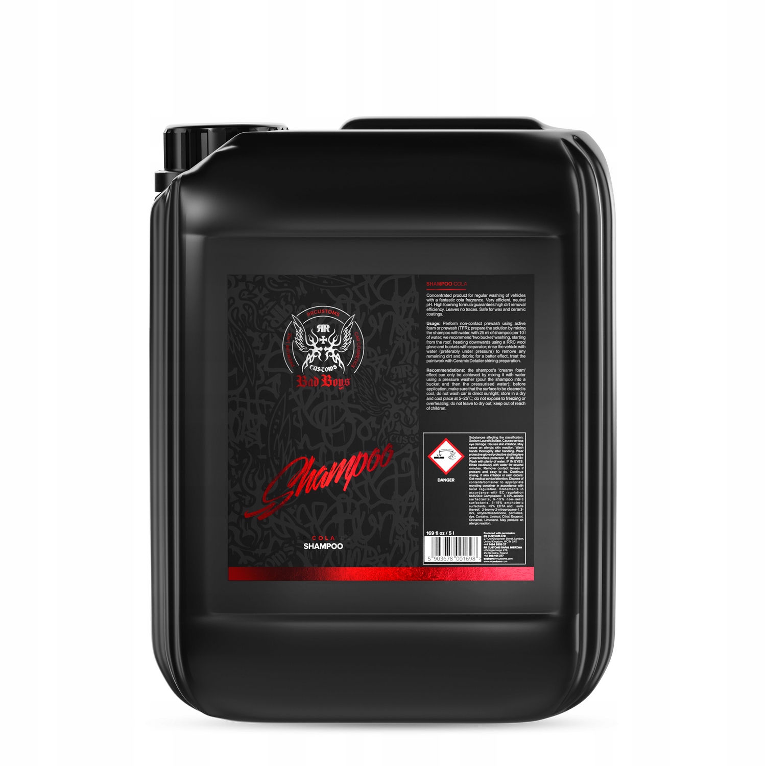 RRC BAD BOYS Shampoo Cola 5L