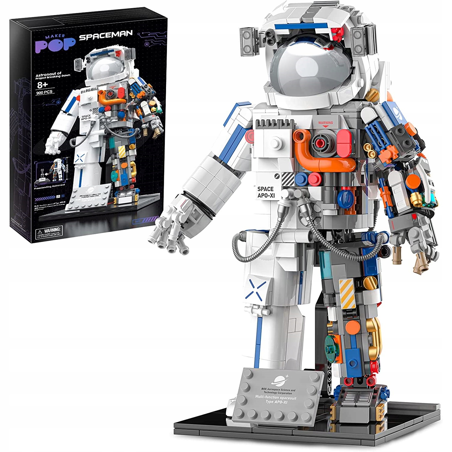 

Klocki JAKi JK9106 Astronaut przed świtem