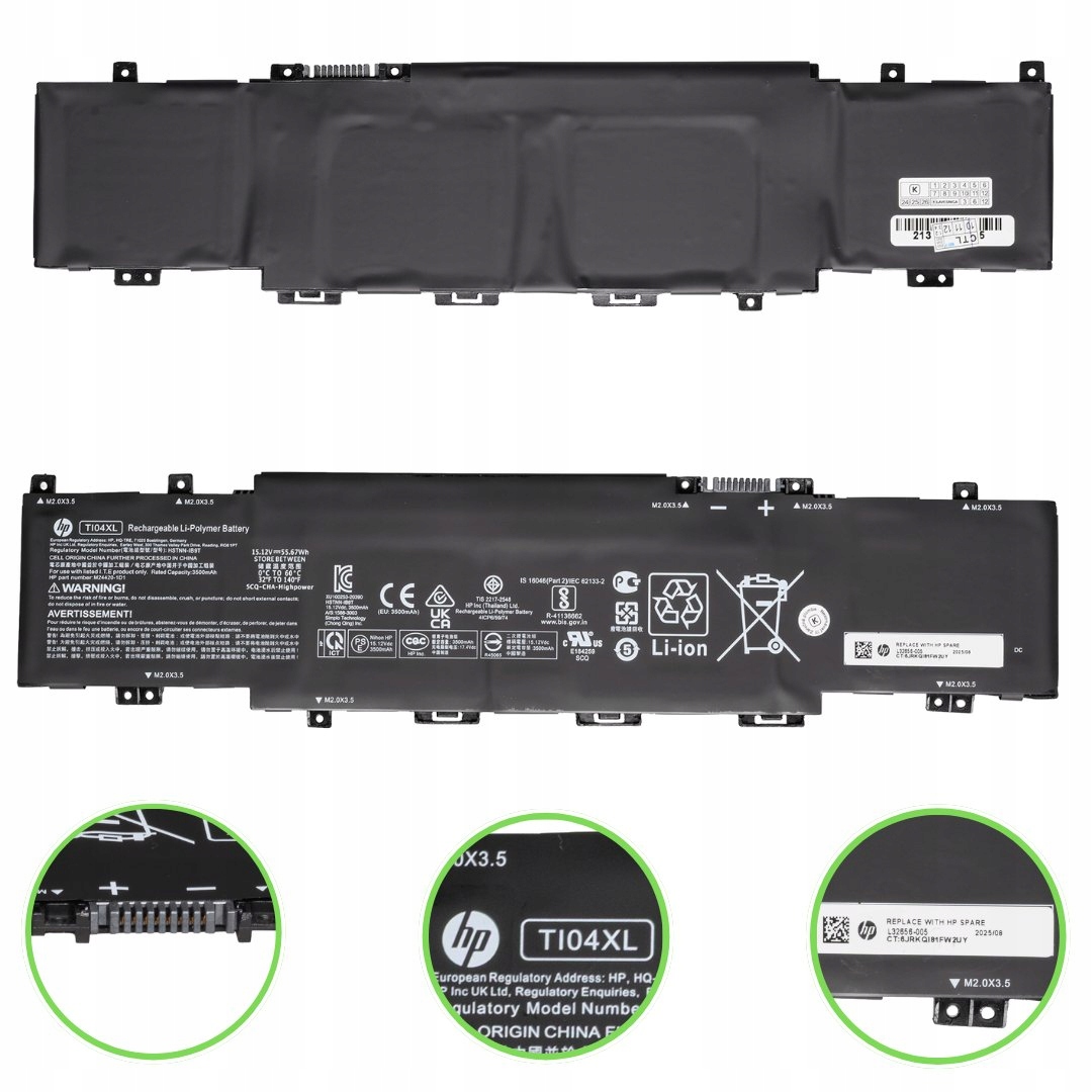 Originál batéria M24563-005 Hp 4C 55Wh Ti04055Xl-Pl Envy 17-Ch1010Ca