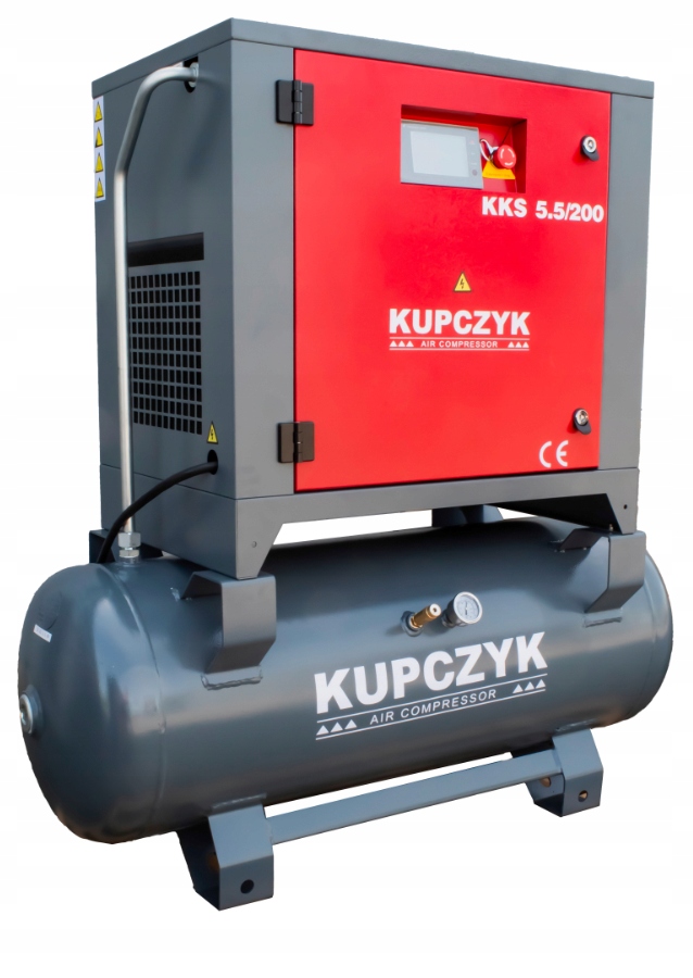 Kompresor olejowy Kupczyk KKS 5,5/200 200l 10bar WULKANIZACJA DOTACJE Kod producenta KKS 5,5/200