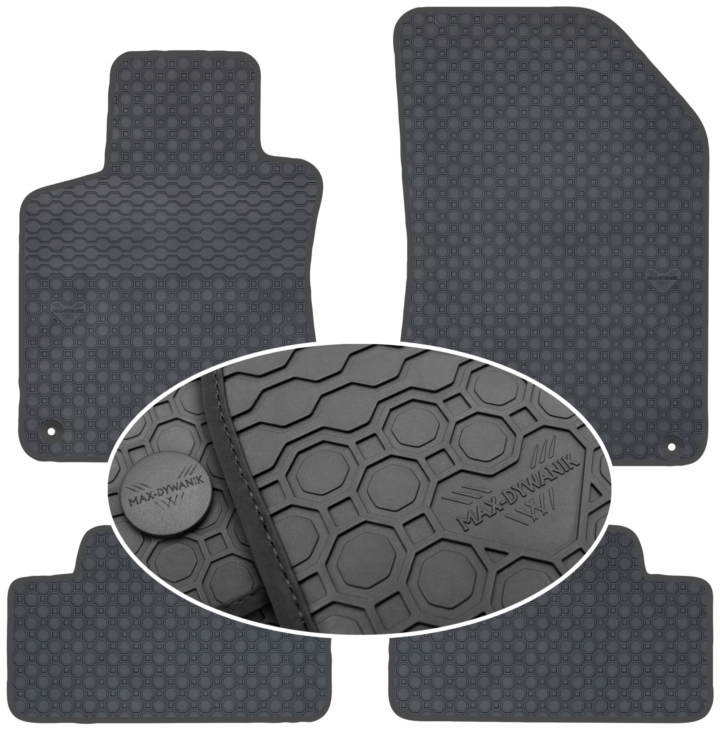 Peugeot 308 II Sd Hb 2013 Koberce Čierne