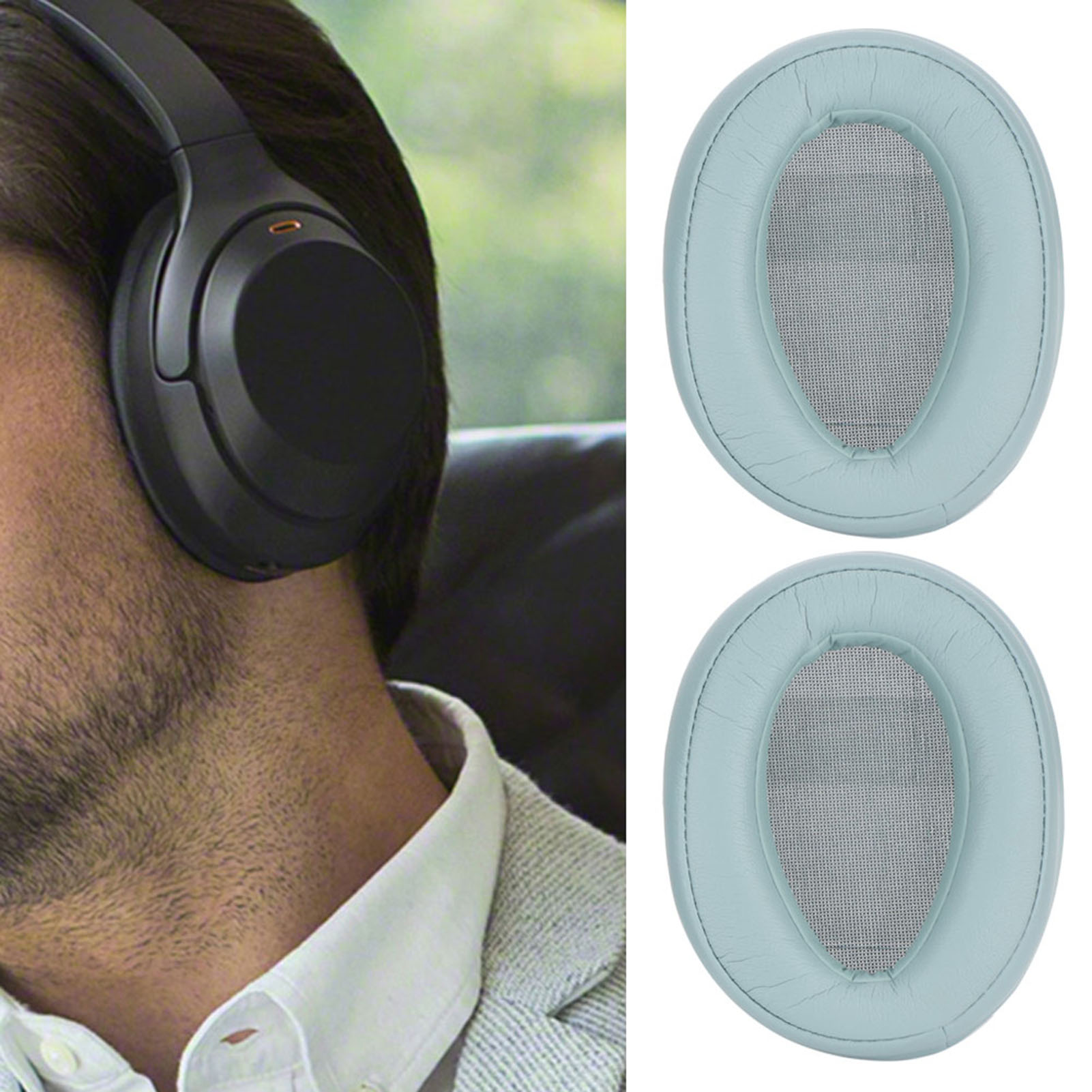 Nauszniki Zamienne do Słuchawek Sony MDR 100AAP 100A