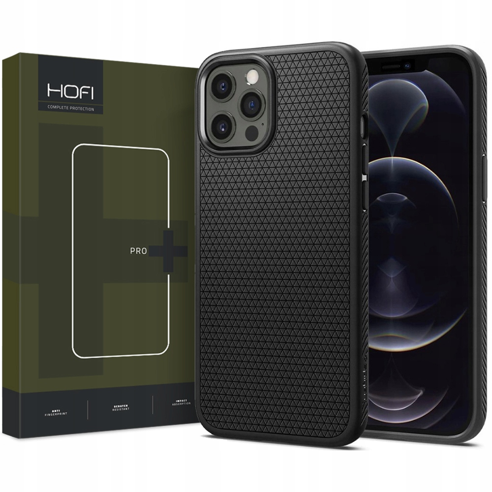 

Spigen Liquid Etui Na Iphone 12 Pro Matte +szkło