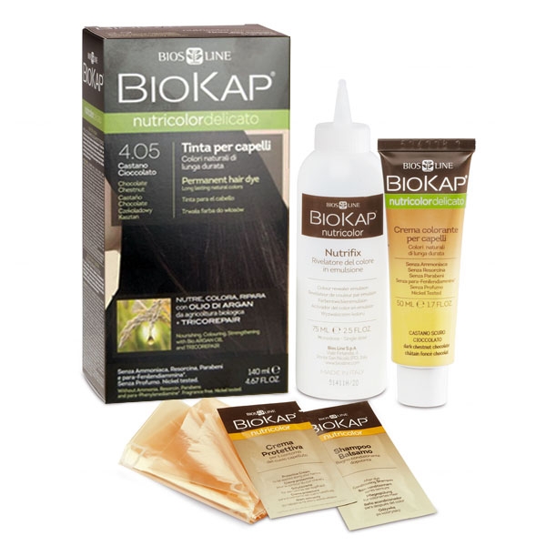 BioKap Nutricolor Delicato 4.05 Čokoládový Kašta