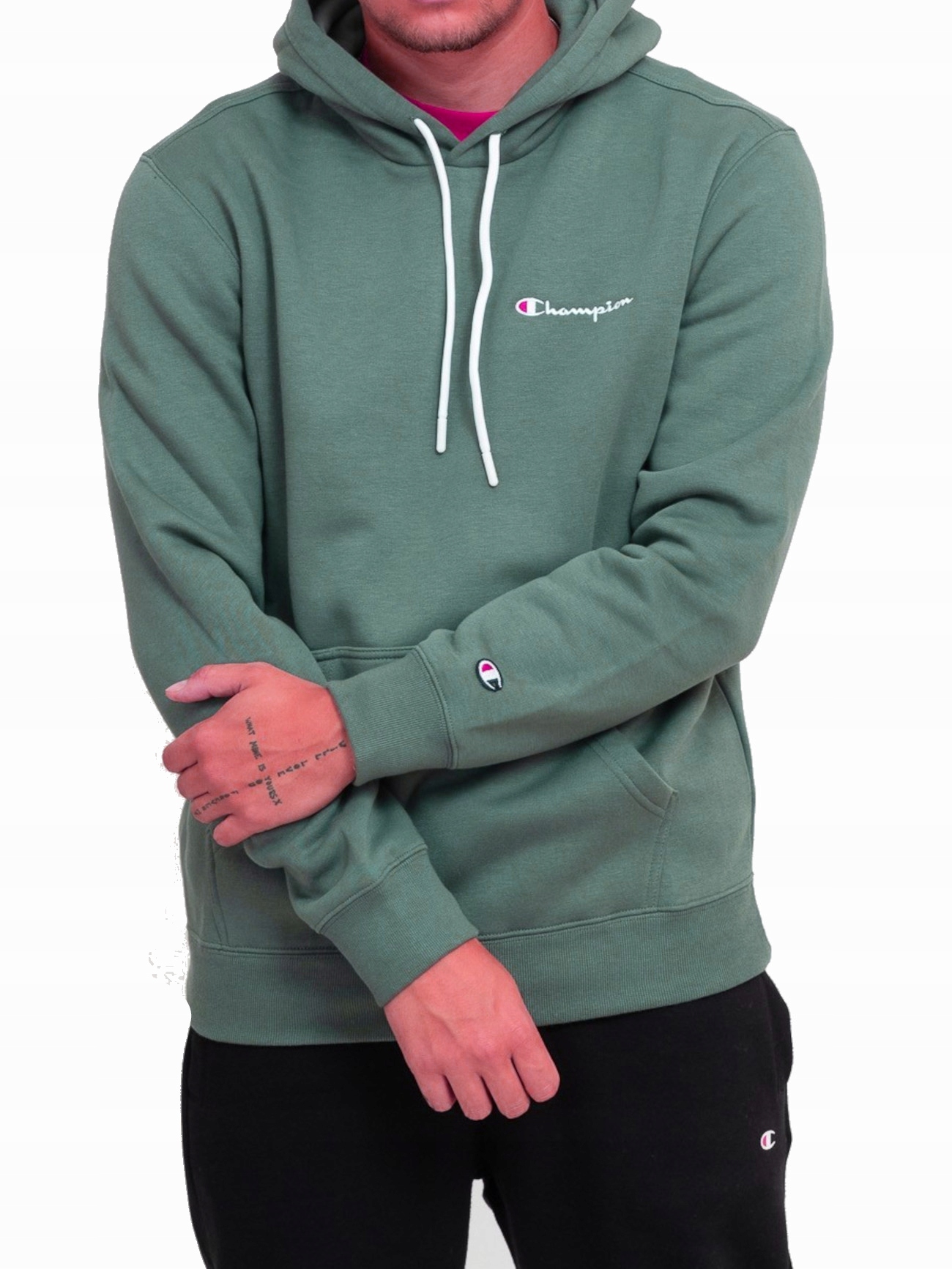 Mikina Champion s kapucí 219208-GS510 klokanka S