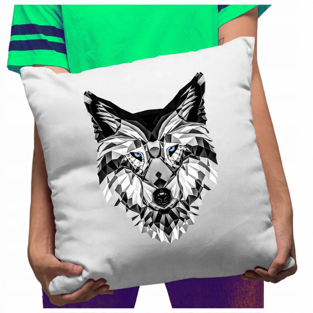 

Poduszka Śmieszna Wolf Wilkiem Wilk 3D Wilka