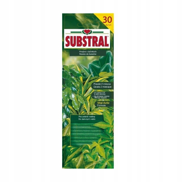 

Substral Pałeczki Zielone 30SZT.