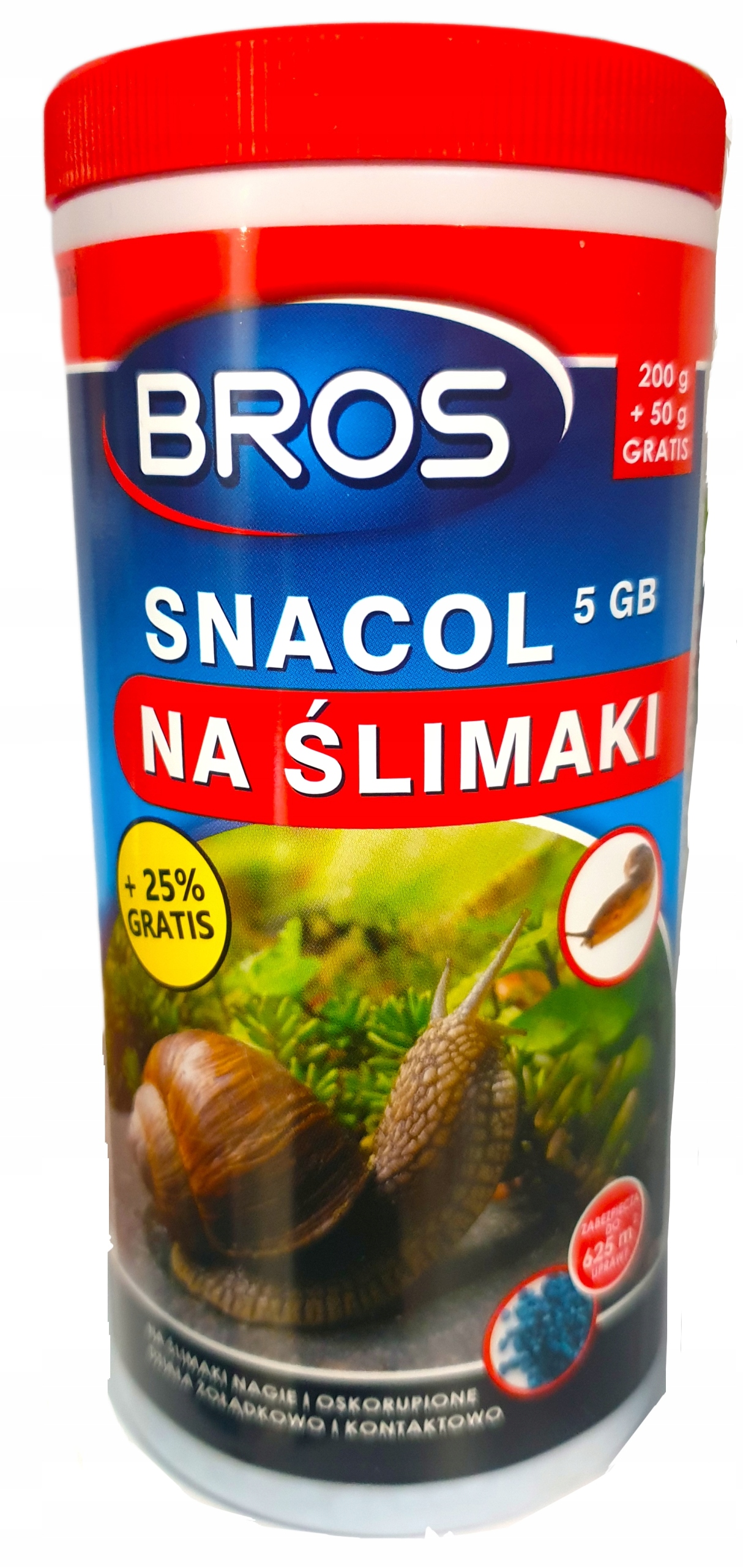 

Bros Snacol 5GB proszek trutka na ślimaki 200G+50G