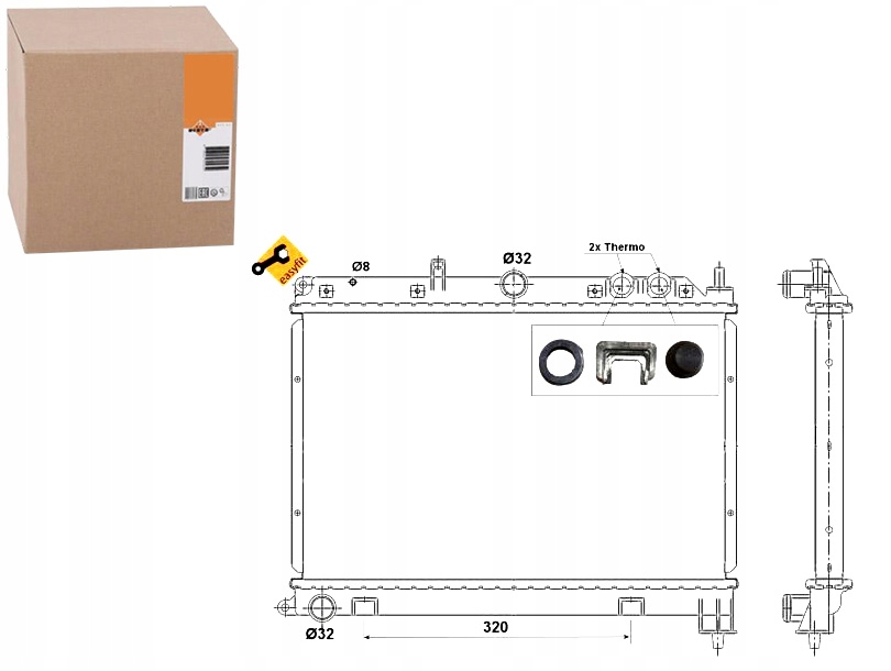 NRF 32660-NRF KOMPRESOR KLIMATYZACJI