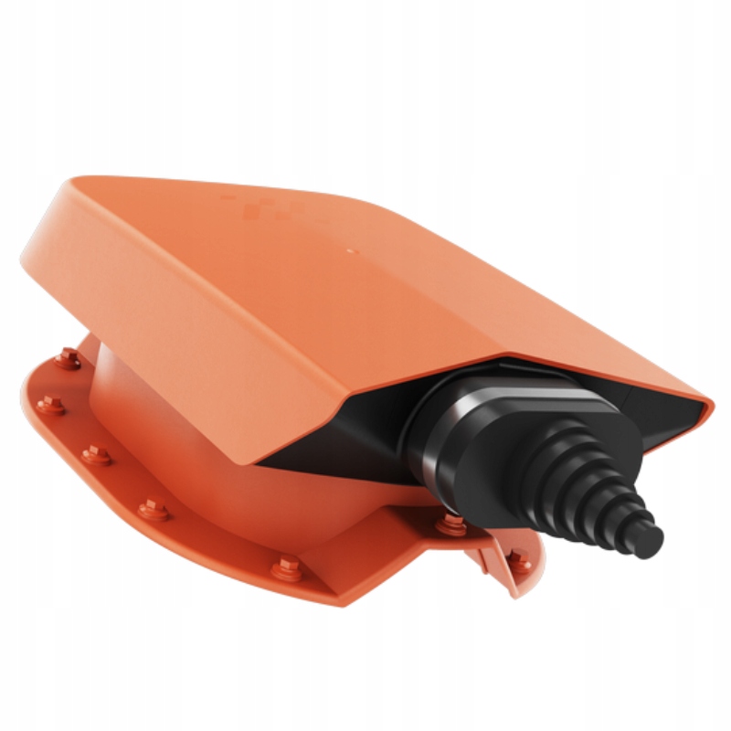 Solární Přechod na solární kabely Trapez T35 Cihlový 8004