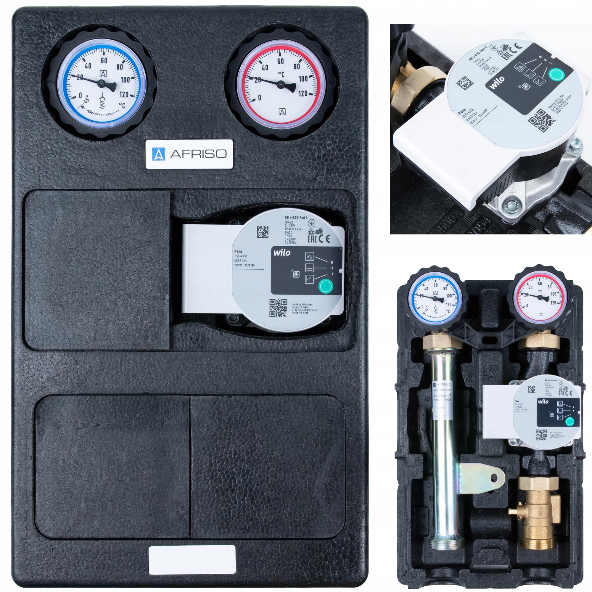 Čerpacia Skupina Primotherm K 180 priama Afriso Elektronická Pumpa Wilo