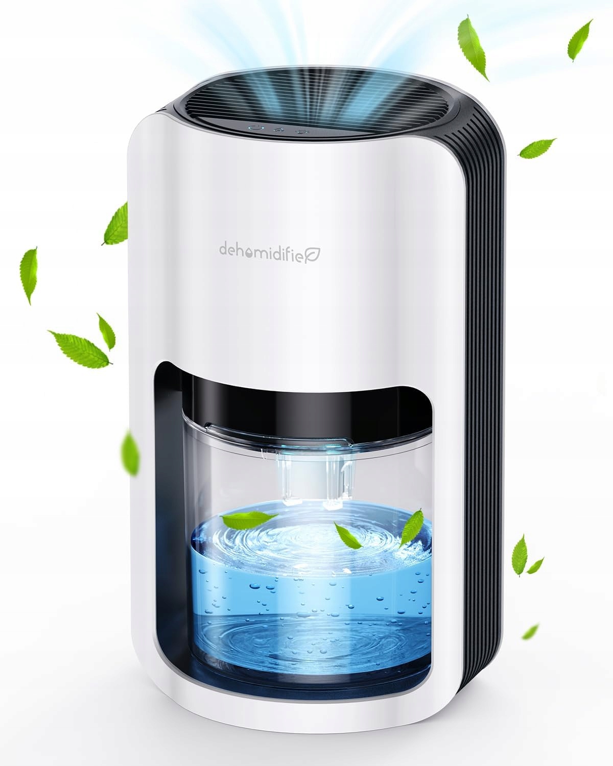 Osuszacz Powietrza Pochłaniacz Wilgoci Cichy Led 1200ml Wydajny